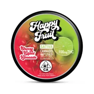 Buy Happy Fruit (Gummies) – 100MG Cherry Lifted Limeade Online in the UK