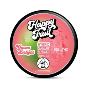 Buy Happy Fruit (Gummies) – 100MG Guava Delight Online in UK